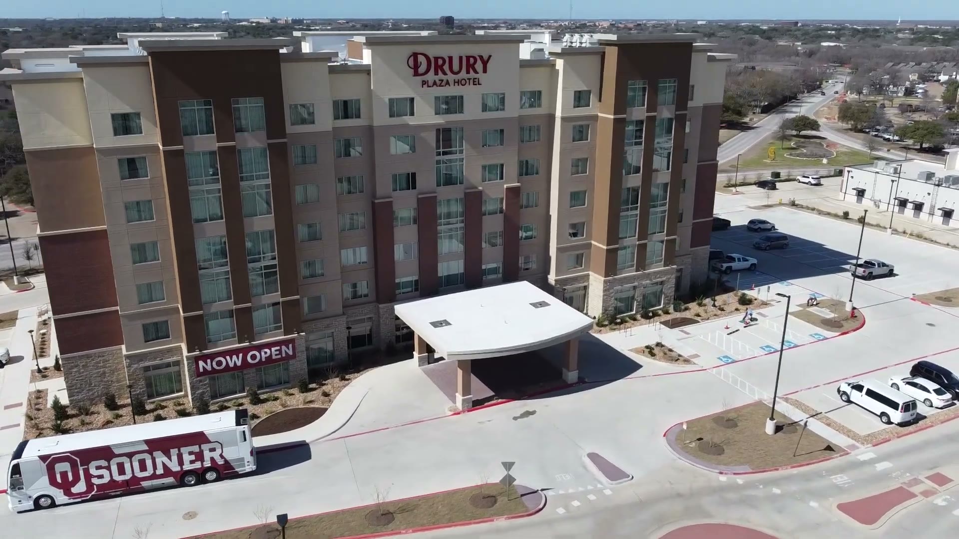 Drury Plaza Hotel exterior in College Station